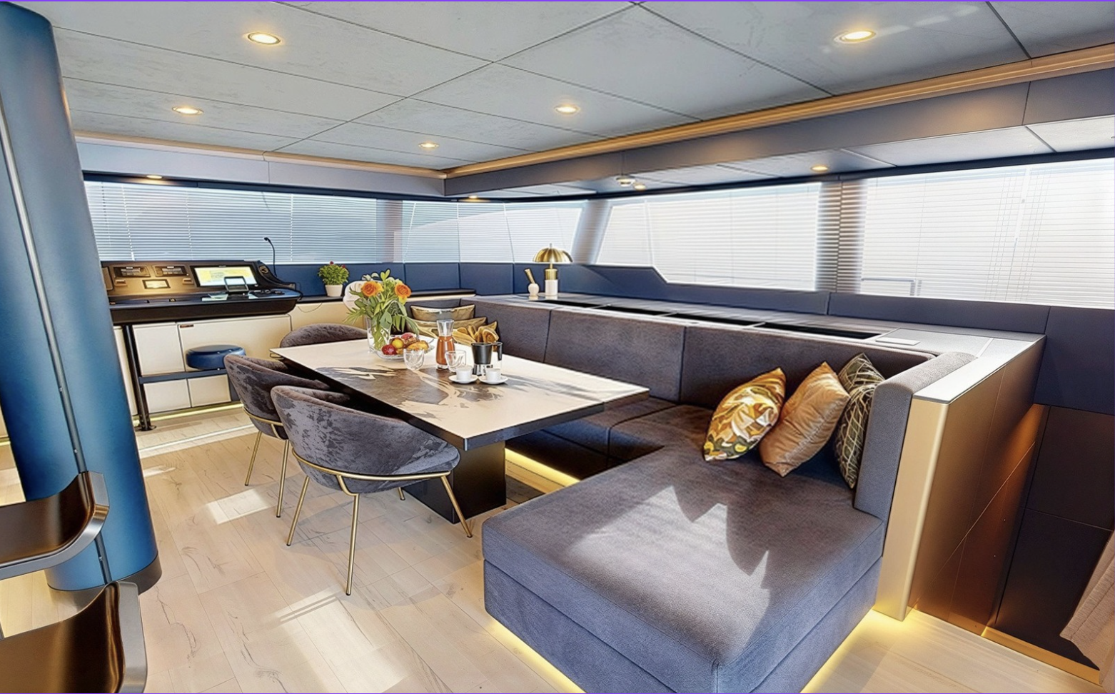 CATALLAXY interior dining salon