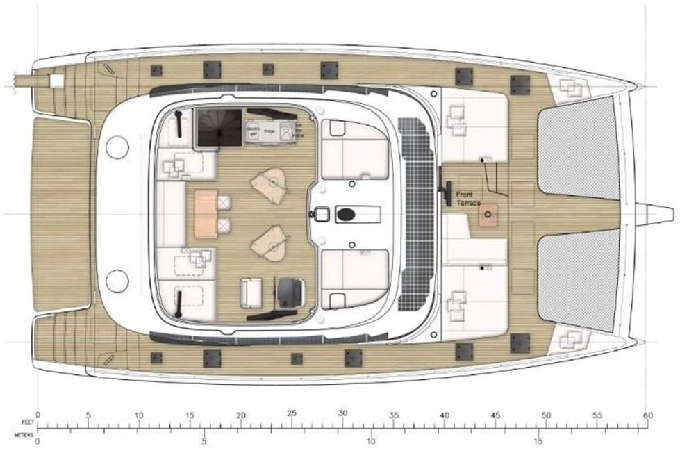 CATALLAXY flybridge layout plan