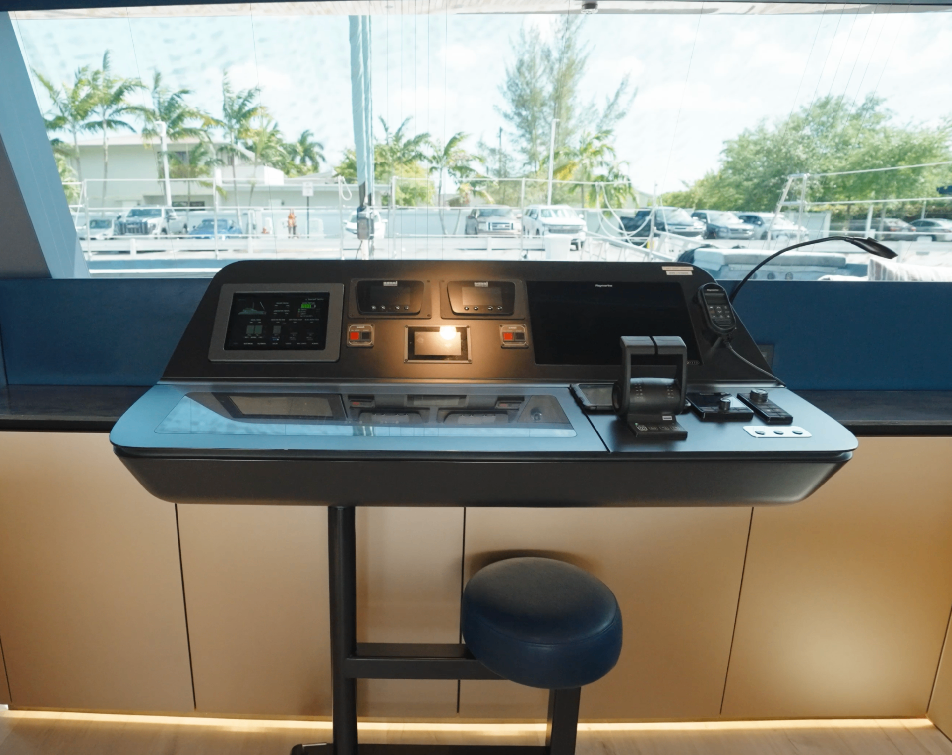 CATALLAXY interior navigation console